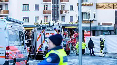 Around 40 killed, 100 injured in explosion in Swiss ski resort bar