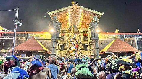 Sabarimala Sees Heavy New Year Rush