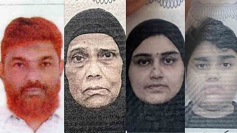 Car accident in Madinah Four members of a Malayali family from manjeri die tragically