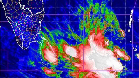 low pressure area formed