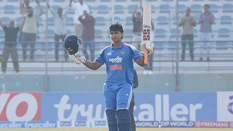 Vaibhav Suryavanshi batting