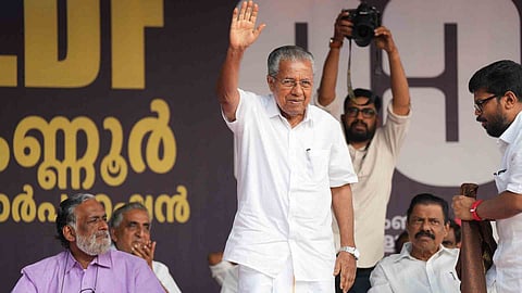 CM Pinarayi Vijayan meets ministers 