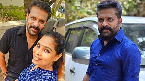 Koottickal Jayachandran and wife Basanthi