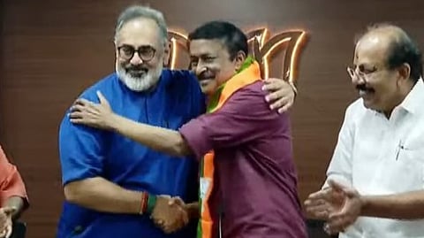 Reji Lukose joins BJP