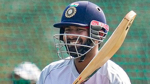 Rishabh Pant  training