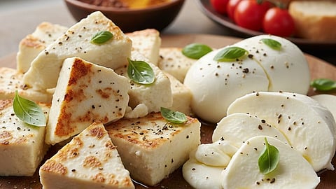 Paneer vs cheese