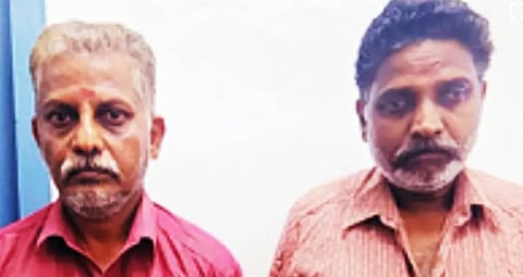 two employees arrested for stealing foreign currency and gold from sabarimala temple