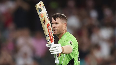 David Warner clebrate century