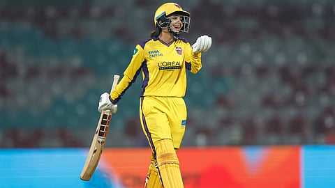 Harleen Deol celebrating victory