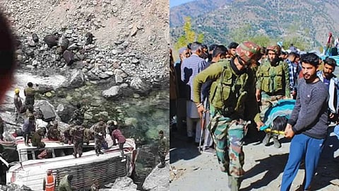 Four Army Personnel Killed in Jammu Kashmir Road Accident