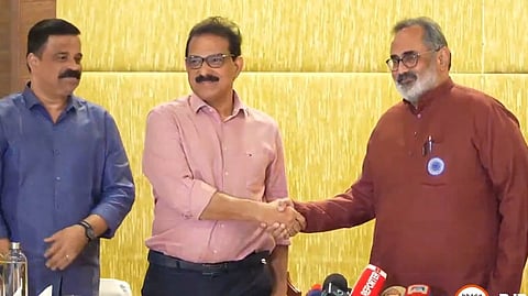 Sabu M Jacob, Rajeev Chandrasekhar