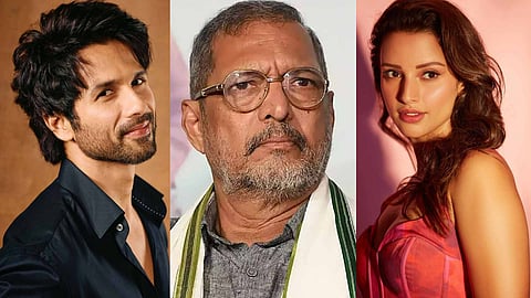 Shahid Kapoor, Nana Patekar, Tripti DImri