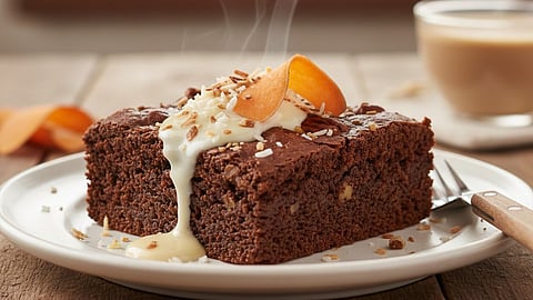 Sweet potato brownie