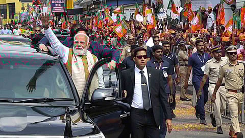 Narendra Modi's Roadshow
