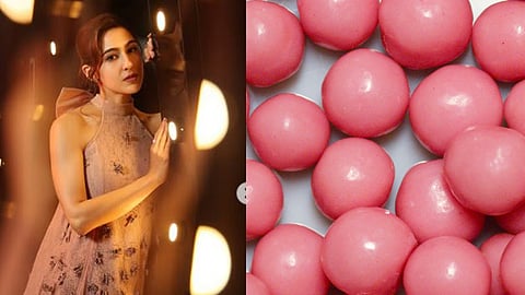 sara ali khan chewing gum