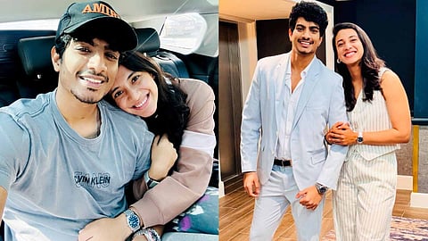 Palash Muchhal and Smriti Mandhana