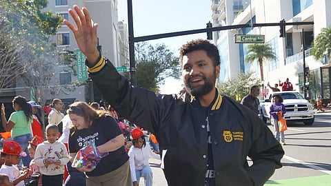 Democratic congressman  Maxwell Alejandro Frost