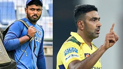 Ashwin and Sanju Samson