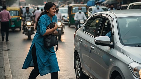 A woman in Bengaluru has alleged that she was harassed by a completely naked man 