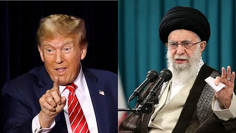 US President Donald Trump once again warned Iran