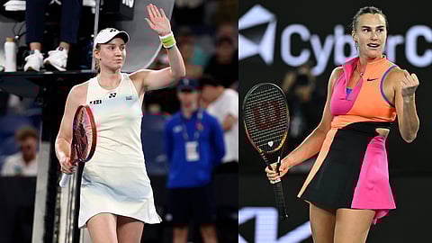 elena rybakina vs aryna sabalenka in Australian Open