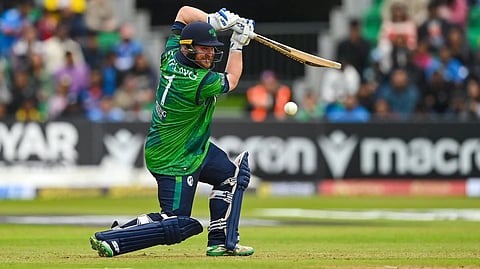 Paul Stirling batting