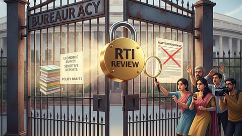India`s Economic Survey suggests reviewing the RTI Act