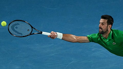 Novak Djokovic in australian open