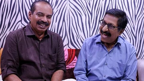 Sathyan Anthikad and Sreenivasan