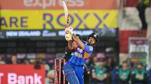 Ishan Kishan batting