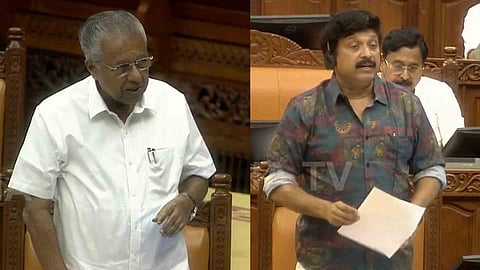 Pinarayi Vijayan , K B Ganesh Kumar
