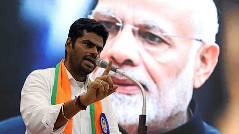 BJP leader Annamalai 