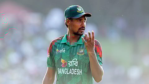 Mustafizur Rahman in match