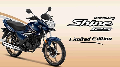 Honda Shine 125 Limited Edition Launched
