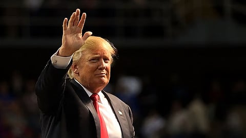 President Donald Trump  racist post about Barack Obama and his wife
