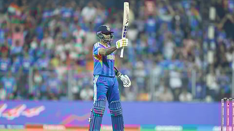 Suryakumar Yadav batting