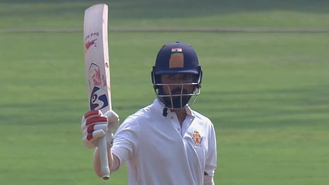 KL Rahul century celebration