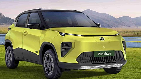 Tata Punch EV Facelift Revealed