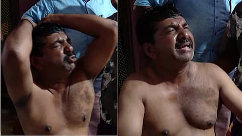 10 liters of petrol over his head suicide threaten pathanamthitta