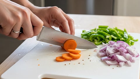 Plastic cutting board