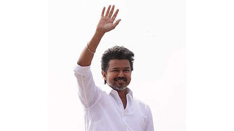 A youth played actor-politician Vijay`s campaign song at Palani`s Dhandayudhapani Swamy Temple