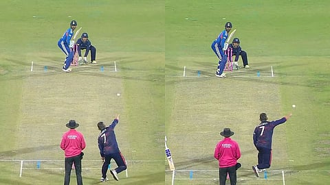 Gerhard Erasmus' bowling