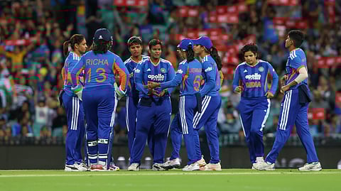 india team celebration