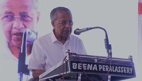 Pinarayi Vijayan criticizes media for failing to report