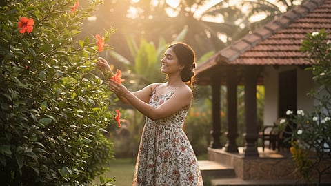 Hibicus Flower lip balm