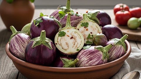 Purple vegetables