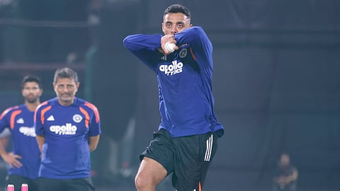 Varun Chakravarthy training