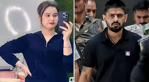 A woman allegedly associated with the Bishnoi