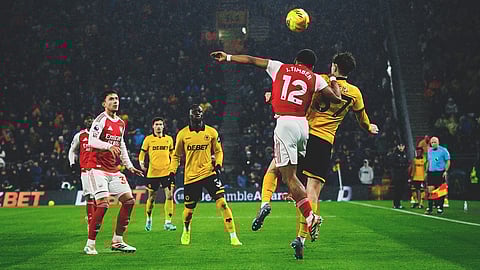 arsenal vs wolves Premier League match