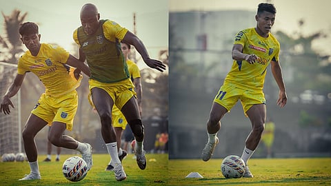 Kerala Blasters FC team training